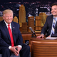 Illustration for article titled Donald Trump and Jimmy Fallon's petty, lukewarm feud continues